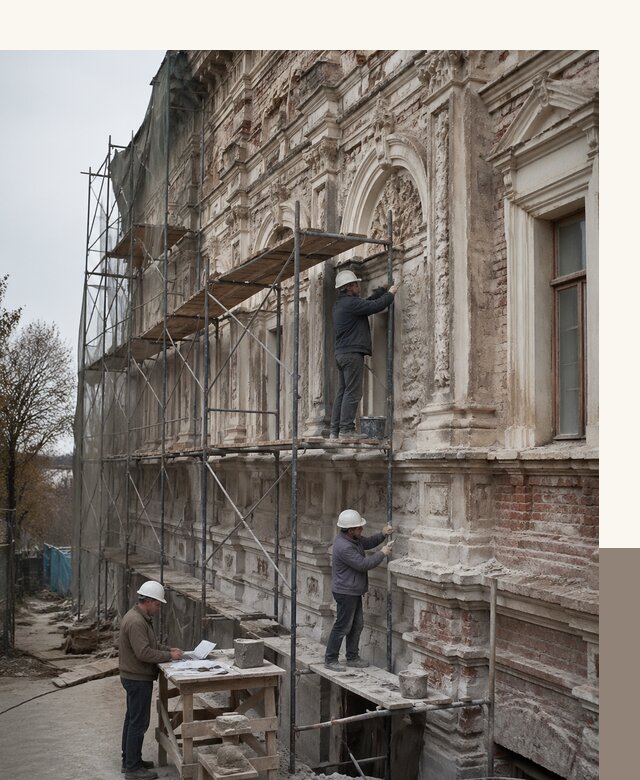 Реставрация объектов культурного наследия под ключ в Омске