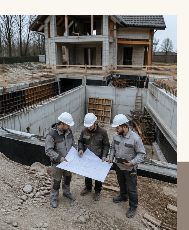 Проектирование и строительство домов с подвалом под ключ в Омске